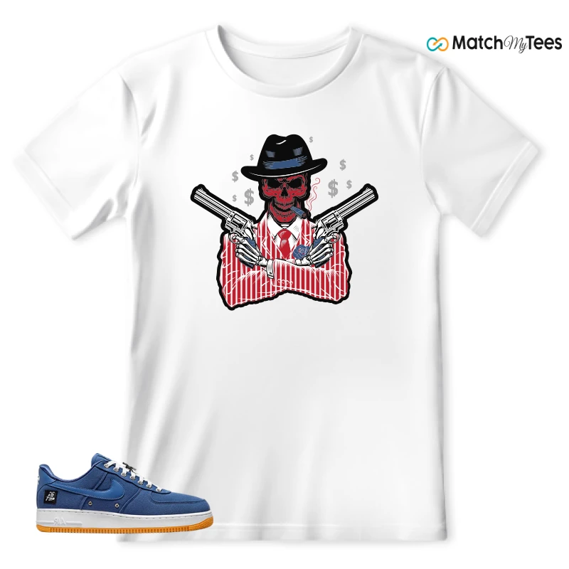 NIKE AIR FORCE 1 LOW LOS ANGELES SNEAKER Matching Tees t-shirt