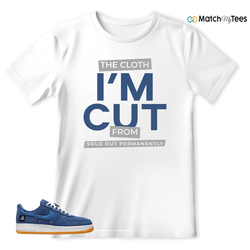 NIKE AIR FORCE 1 LOW LOS ANGELES SNEAKER Matching Tees T-shirt for Men
