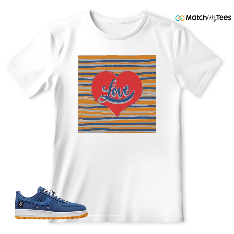 NIKE AIR FORCE 1 LOW LOS ANGELES SNEAKER Matching Tees t-shirt