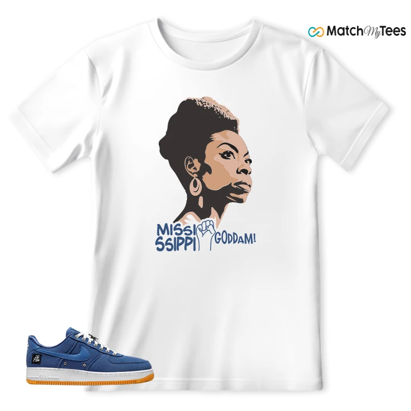 NIKE AIR FORCE 1 LOW LOS ANGELES SNEAKER Matching Tees t-shirt