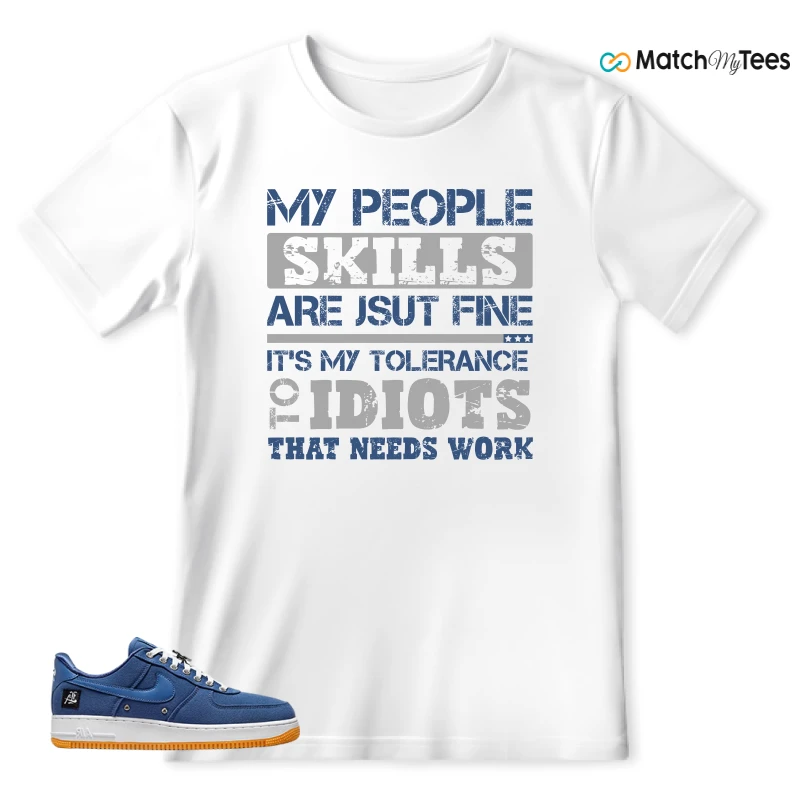 NIKE AIR FORCE 1 LOW LOS ANGELES SNEAKER Matching Tees t-shirt