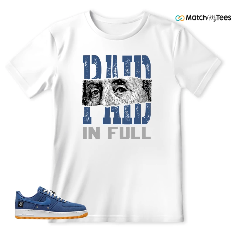 NIKE AIR FORCE 1 LOW LOS ANGELES SNEAKER Matching Tees t-shirt