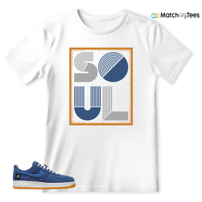 NIKE AIR FORCE 1 LOW LOS ANGELES SNEAKER Matching Tees t-shirt