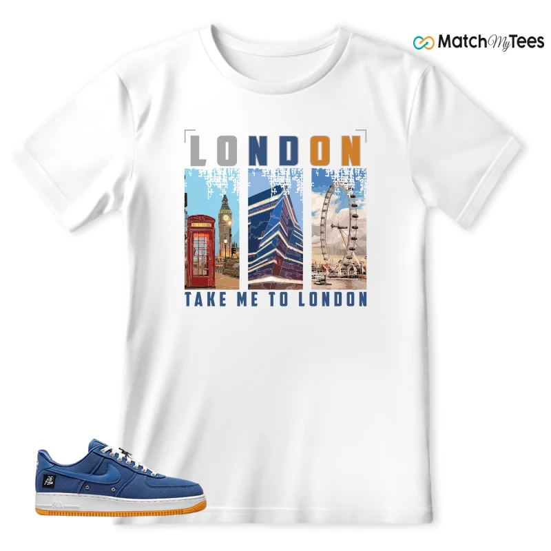 NIKE AIR FORCE 1 LOW LOS ANGELES SNEAKER Matching Tees t-shirt