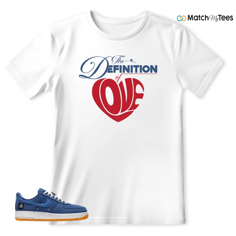 NIKE AIR FORCE 1 LOW LOS ANGELES SNEAKER Matching Tees t-shirt