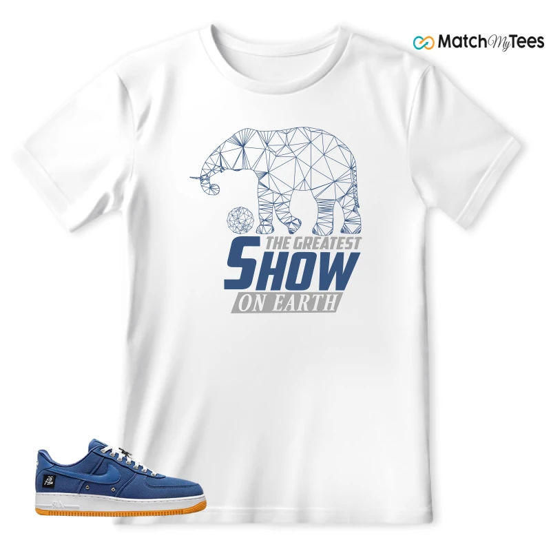 NIKE AIR FORCE 1 LOW LOS ANGELES SNEAKER Matching Tees t-shirt