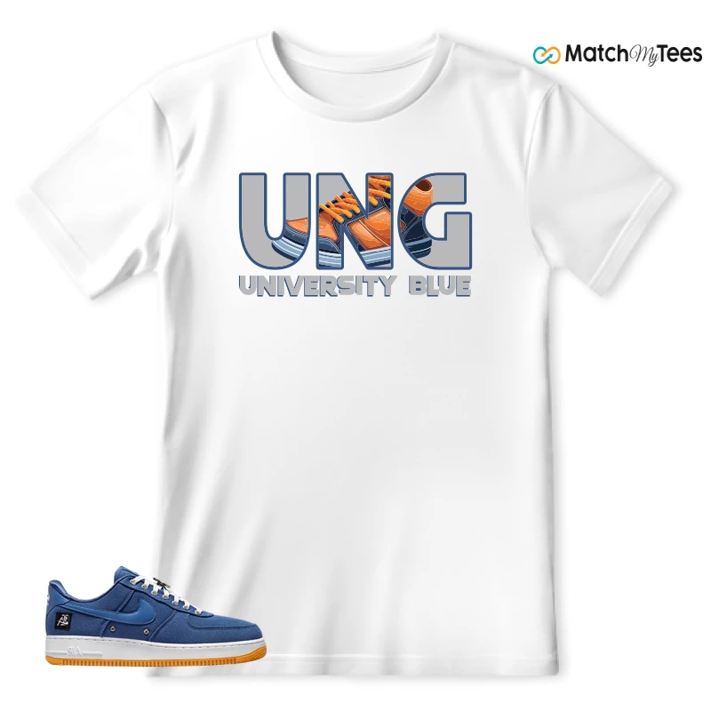 NIKE AIR FORCE 1 LOW LOS ANGELES SNEAKER Matching Tees t-shirt
