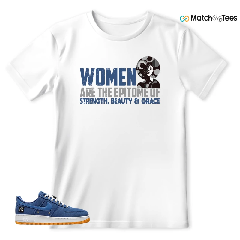 NIKE AIR FORCE 1 LOW LOS ANGELES SNEAKER Matching Tees t-shirt