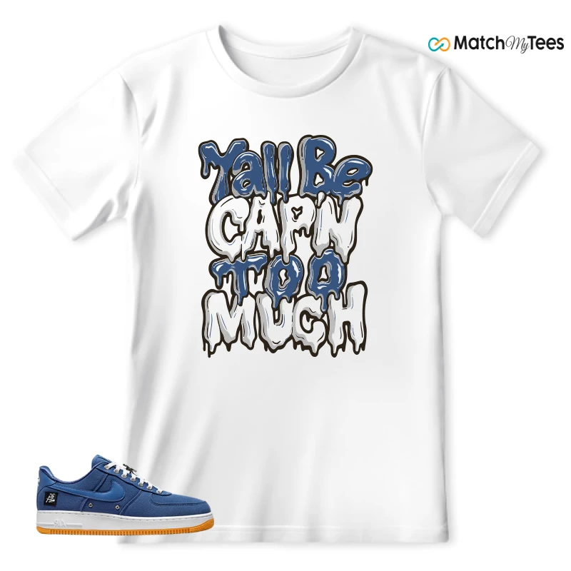 NIKE AIR FORCE 1 LOW LOS ANGELES SNEAKER Matching Tees t-shirt