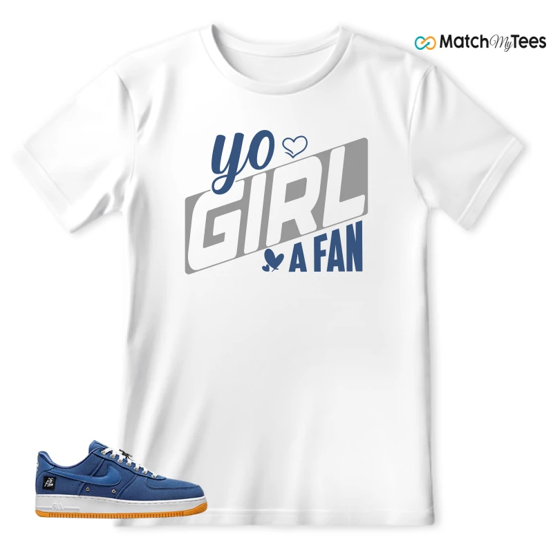 NIKE AIR FORCE 1 LOW LOS ANGELES SNEAKER Matching Tees t-shirt