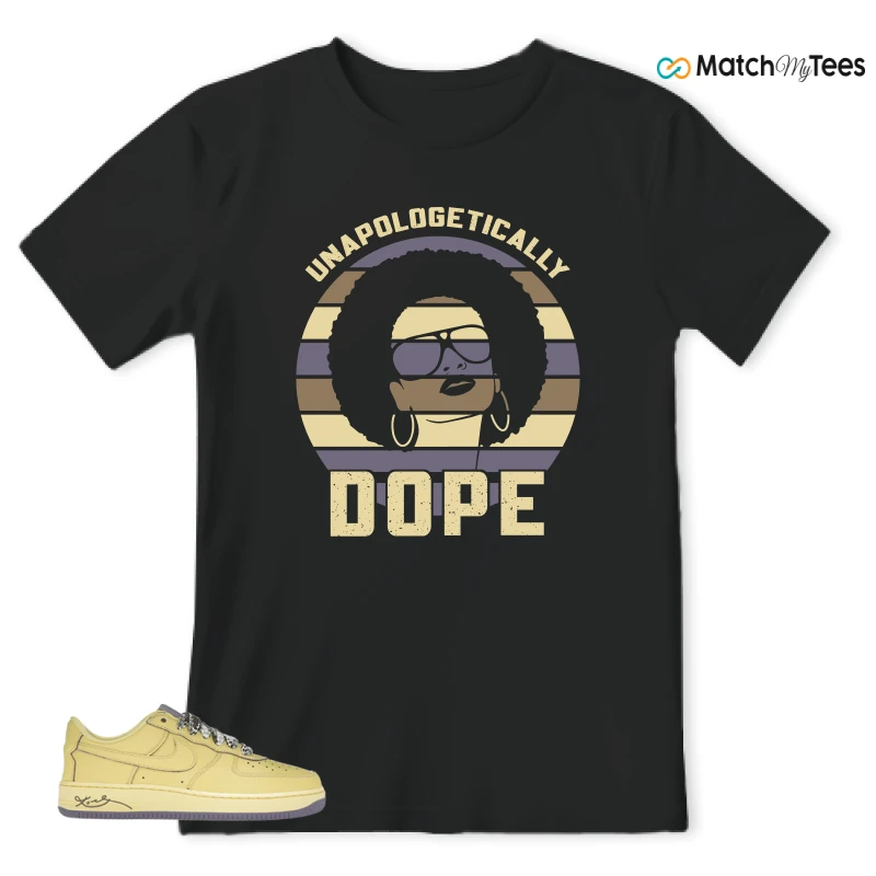 NIKE AIR FORCE 1 LOW PROTRO KOBE BRYANT MAMBA MENTALITY SNEAKER Matching Tees t-shirt