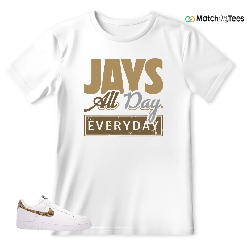 NIKE AIR FORCE 1 LOW PYTHON SNAKE SNEAKER Matching Tees t-shirt
