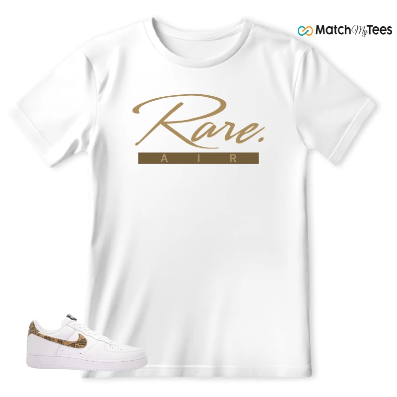 NIKE AIR FORCE 1 LOW PYTHON SNAKE SNEAKER Matching Tees t-shirt