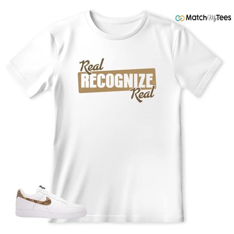 NIKE AIR FORCE 1 LOW PYTHON SNAKE SNEAKER Matching Tees t-shirt