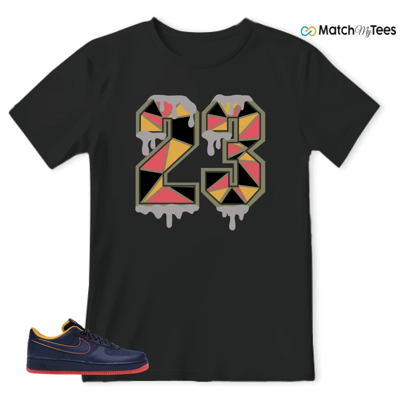 NIKE AIR FORCE 1 LOW RETRO LETTERING SNEAKER Matching Tees t-shirt