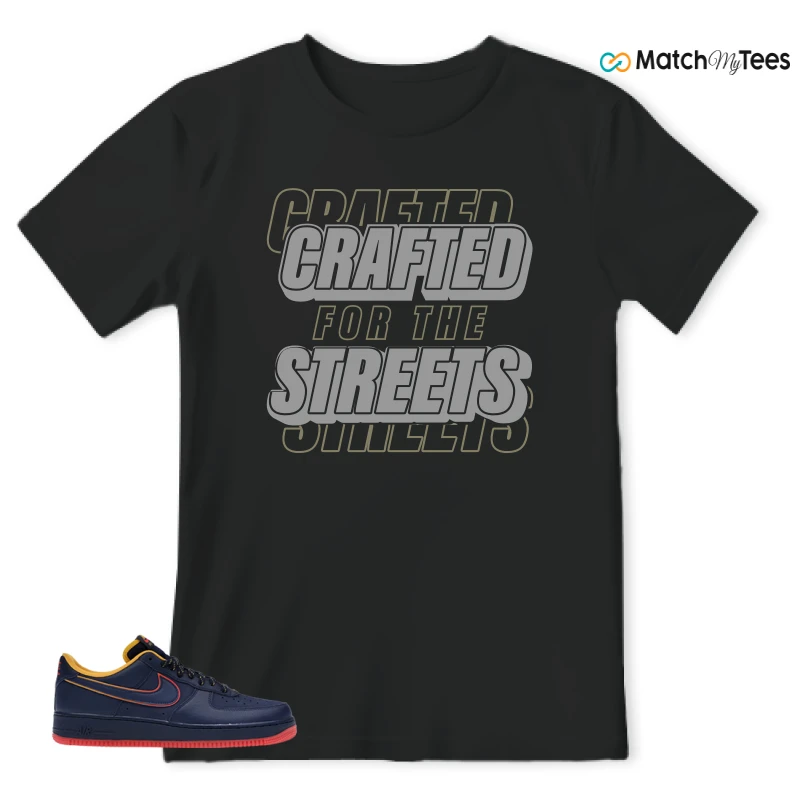 NIKE AIR FORCE 1 LOW RETRO LETTERING SNEAKER Matching Tees t-shirt