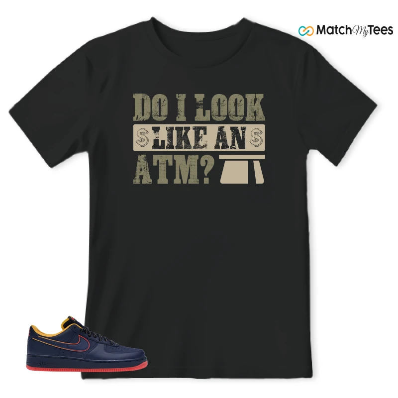 NIKE AIR FORCE 1 LOW RETRO LETTERING SNEAKER Matching Tees t-shirt