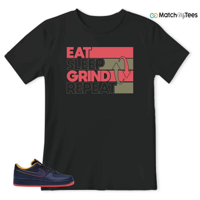 NIKE AIR FORCE 1 LOW RETRO LETTERING SNEAKER Matching Tees t-shirt