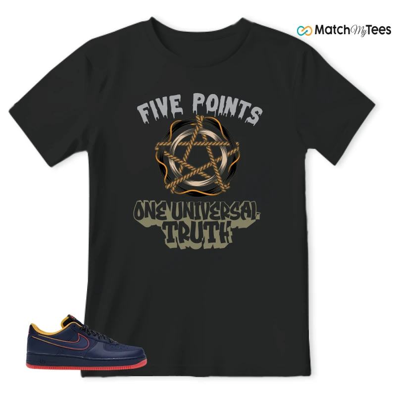 NIKE AIR FORCE 1 LOW RETRO LETTERING SNEAKER Matching Tees t-shirt