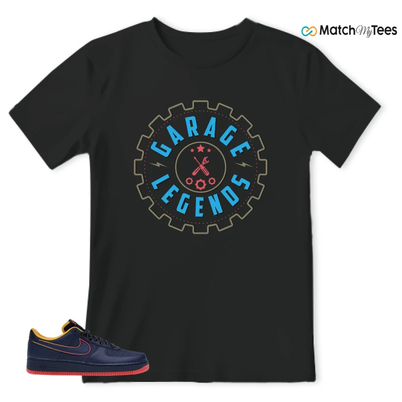 NIKE AIR FORCE 1 LOW RETRO LETTERING SNEAKER Matching Tees t-shirt