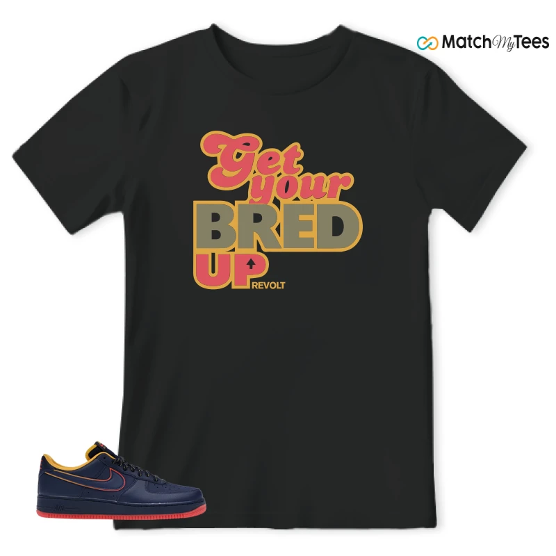 NIKE AIR FORCE 1 LOW RETRO LETTERING SNEAKER Matching Tees t-shirt
