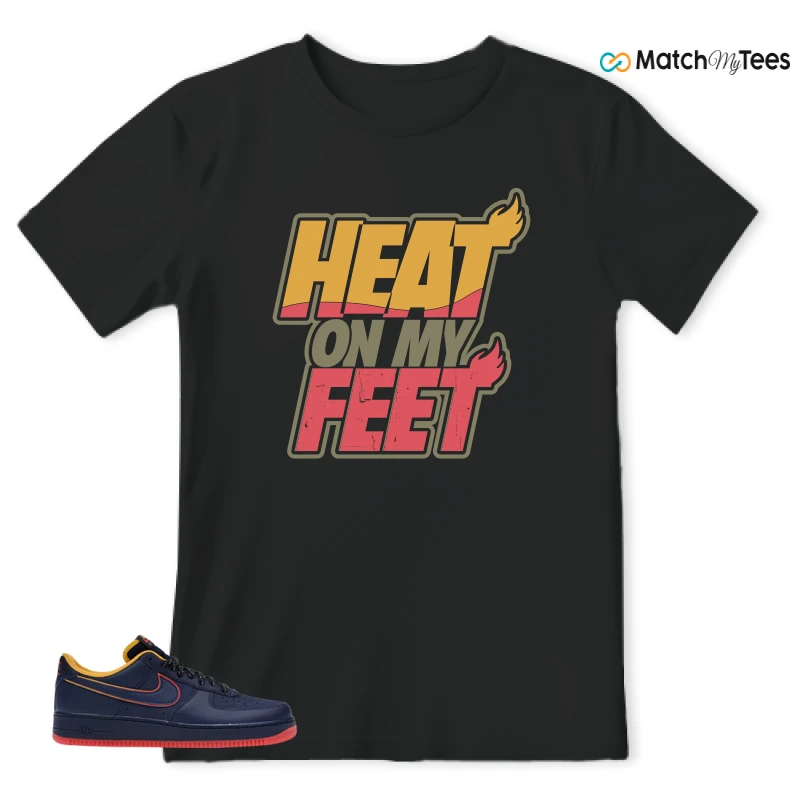 NIKE AIR FORCE 1 LOW RETRO LETTERING SNEAKER Matching Tees t-shirt