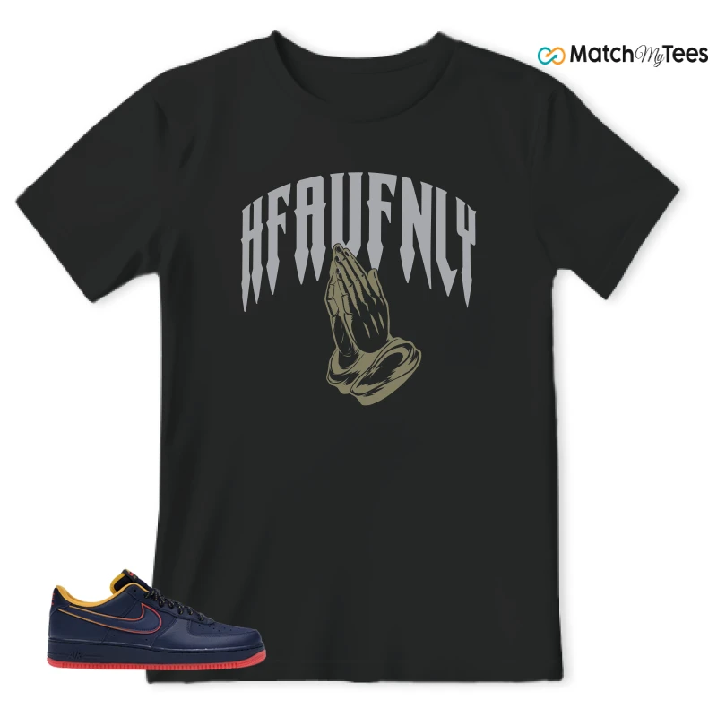 NIKE AIR FORCE 1 LOW RETRO LETTERING SNEAKER Matching Tees t-shirt