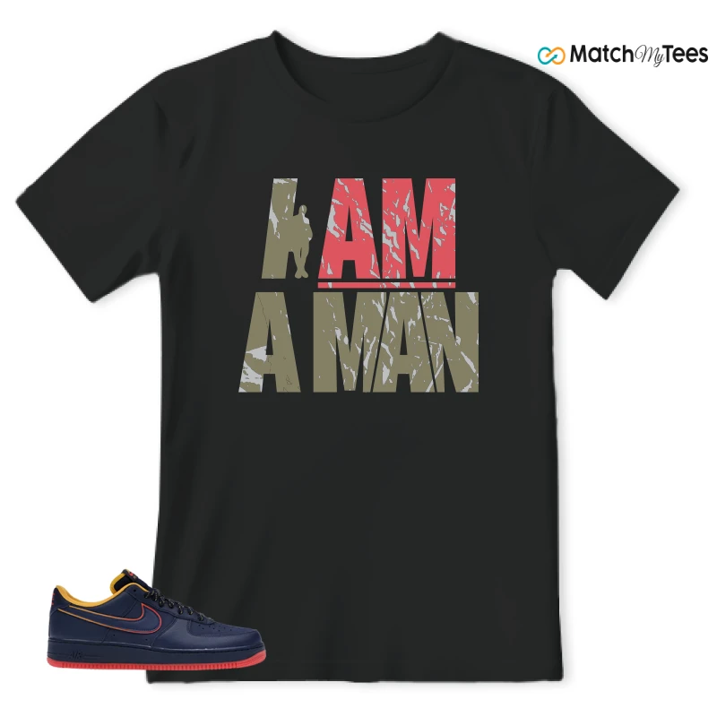 NIKE AIR FORCE 1 LOW RETRO LETTERING SNEAKER Matching Tees t-shirt