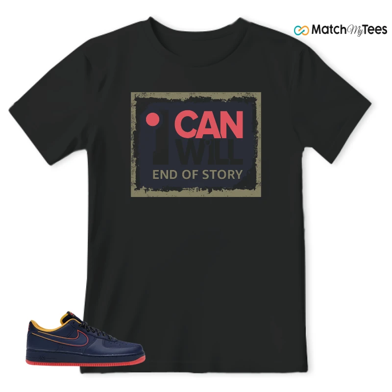 NIKE AIR FORCE 1 LOW RETRO LETTERING SNEAKER Matching Tees t-shirt