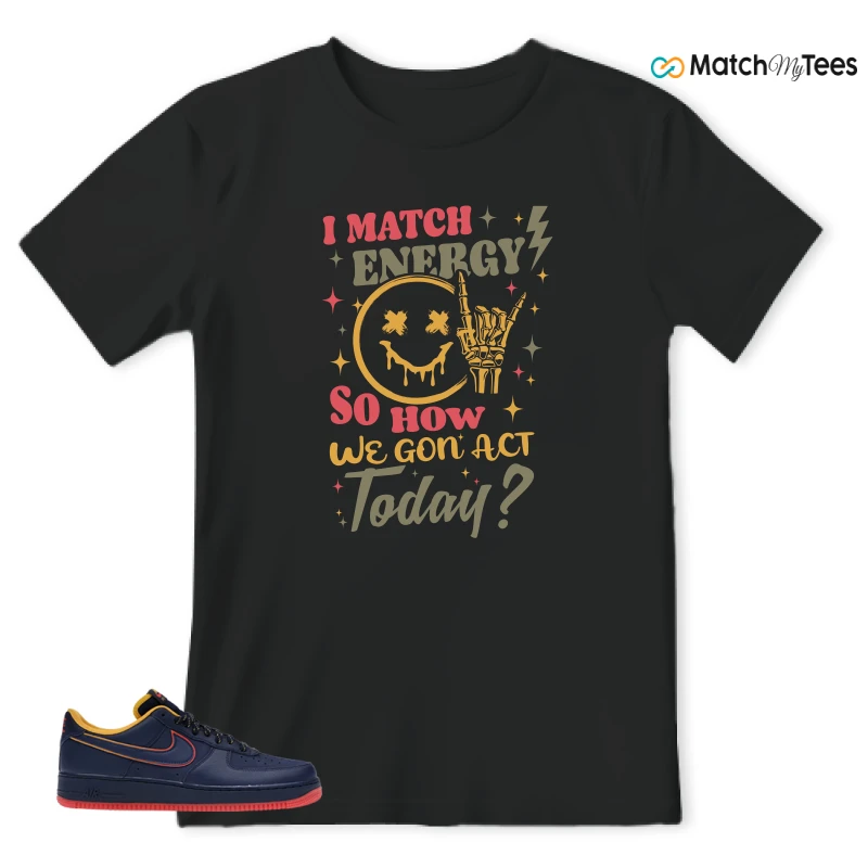 NIKE AIR FORCE 1 LOW RETRO LETTERING SNEAKER Matching Tees t-shirt