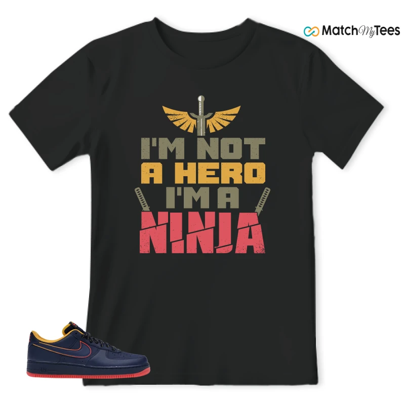 NIKE AIR FORCE 1 LOW RETRO LETTERING SNEAKER Matching Tees t-shirt