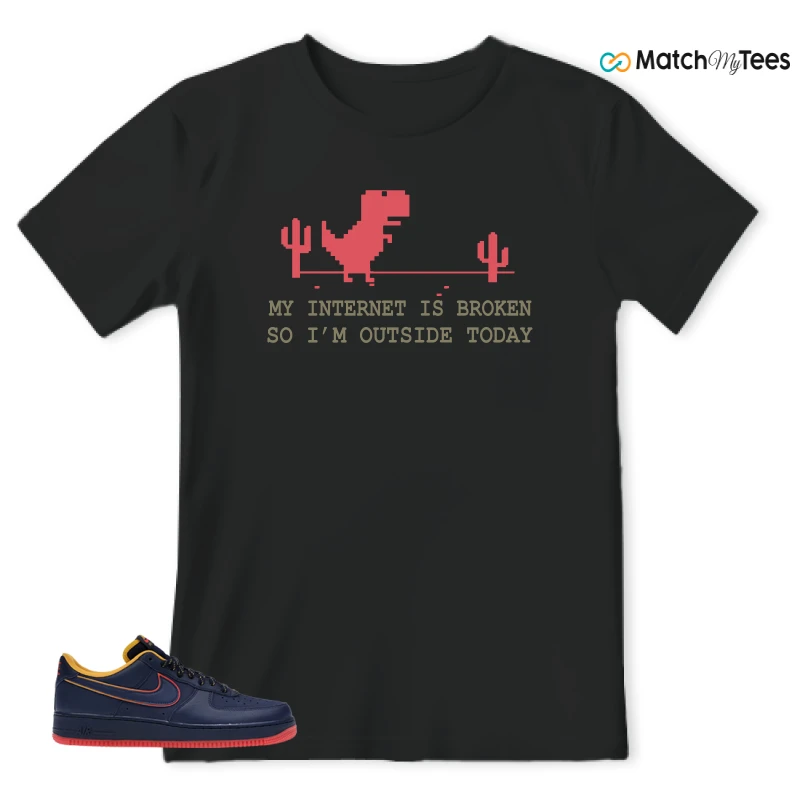 NIKE AIR FORCE 1 LOW RETRO LETTERING SNEAKER Matching Tees t-shirt