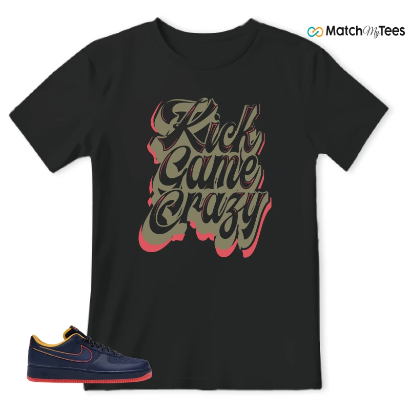 NIKE AIR FORCE 1 LOW RETRO LETTERING SNEAKER Matching Tees t-shirt