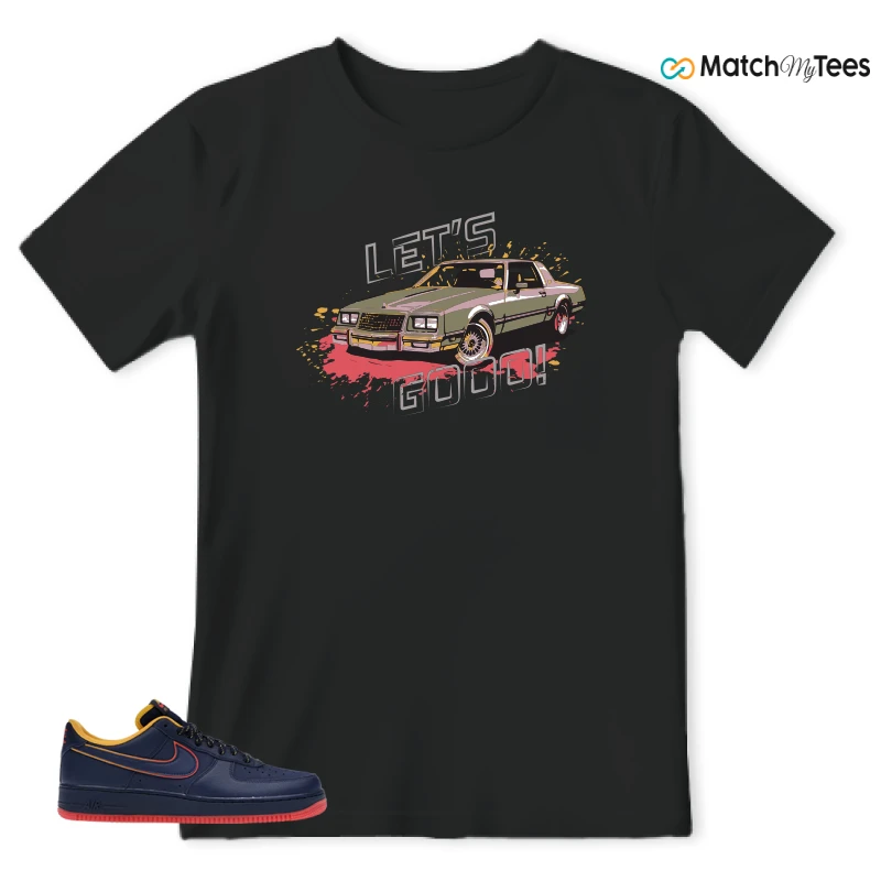 NIKE AIR FORCE 1 LOW RETRO LETTERING SNEAKER Matching Tees t-shirt