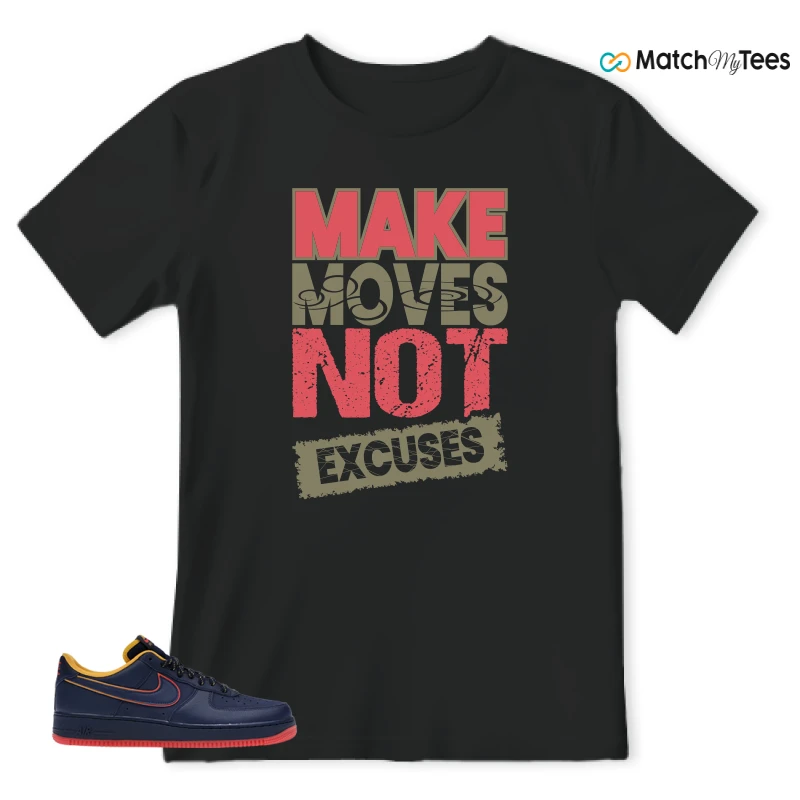 NIKE AIR FORCE 1 LOW RETRO LETTERING SNEAKER Matching Tees t-shirt