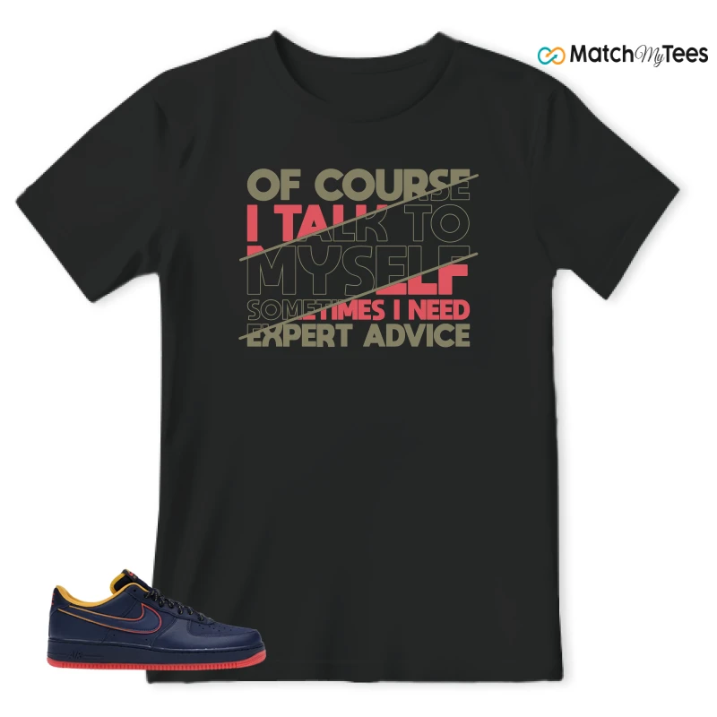 NIKE AIR FORCE 1 LOW RETRO LETTERING SNEAKER Matching Tees t-shirt
