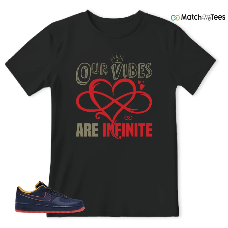 NIKE AIR FORCE 1 LOW RETRO LETTERING SNEAKER Matching Tees t-shirt