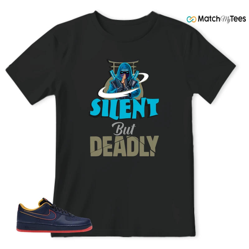 NIKE AIR FORCE 1 LOW RETRO LETTERING SNEAKER Matching Tees t-shirt