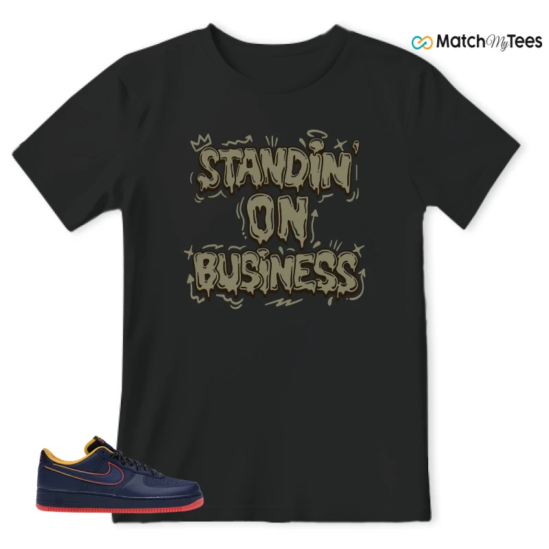 NIKE AIR FORCE 1 LOW RETRO LETTERING SNEAKER Matching Tees t-shirt