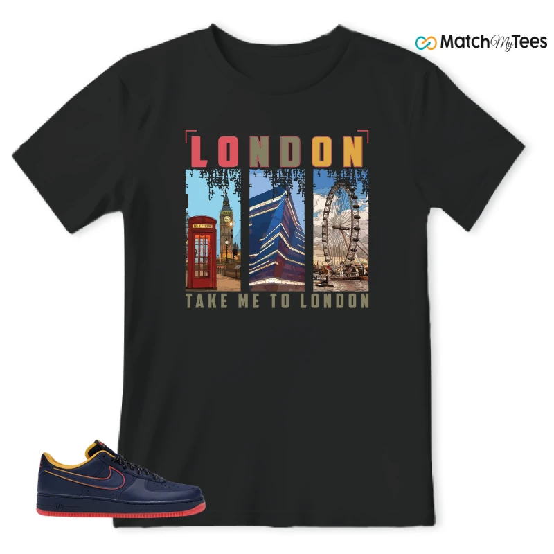 NIKE AIR FORCE 1 LOW RETRO LETTERING SNEAKER Matching Tees t-shirt