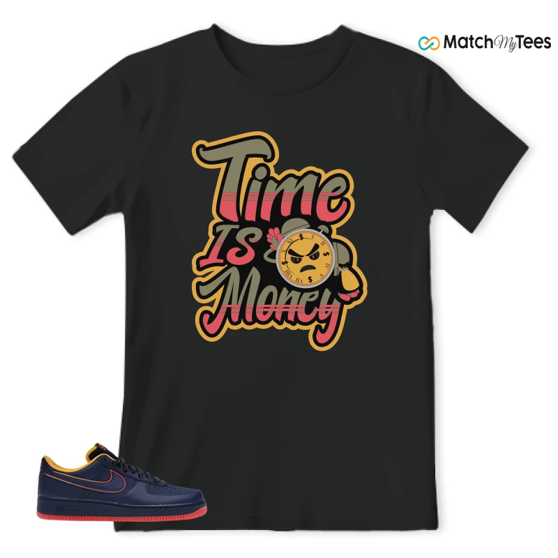 NIKE AIR FORCE 1 LOW RETRO LETTERING SNEAKER Matching Tees t-shirt