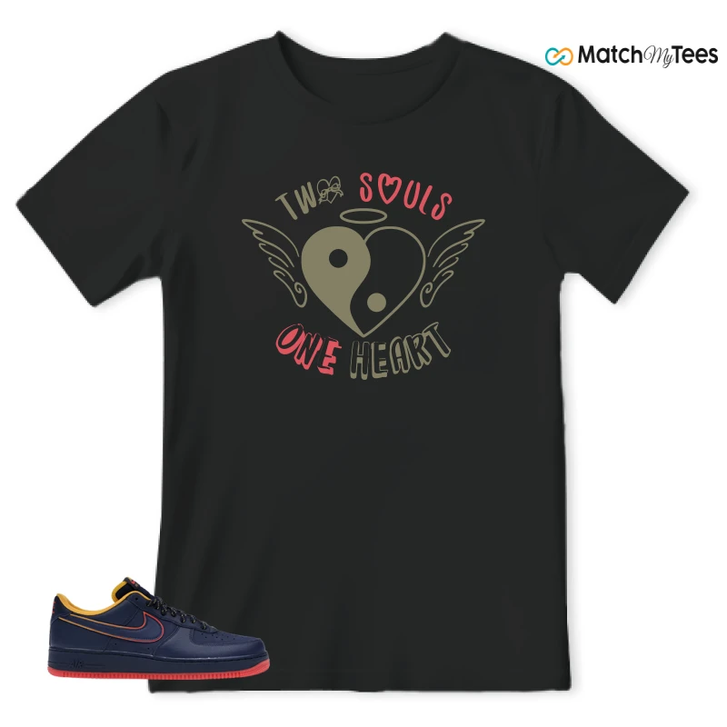 NIKE AIR FORCE 1 LOW RETRO LETTERING SNEAKER Matching Tees t-shirt