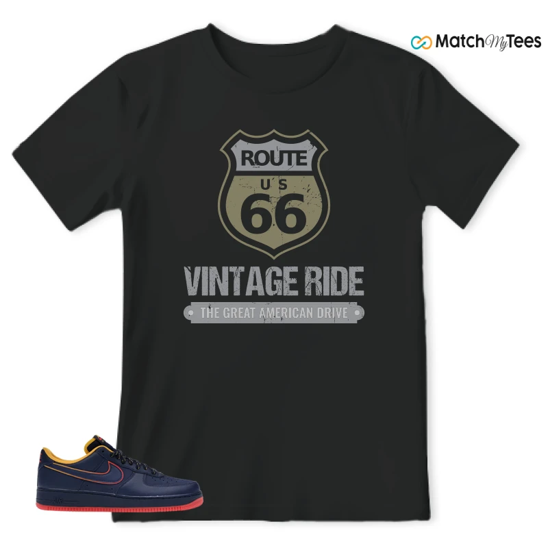 NIKE AIR FORCE 1 LOW RETRO LETTERING SNEAKER Matching Tees t-shirt