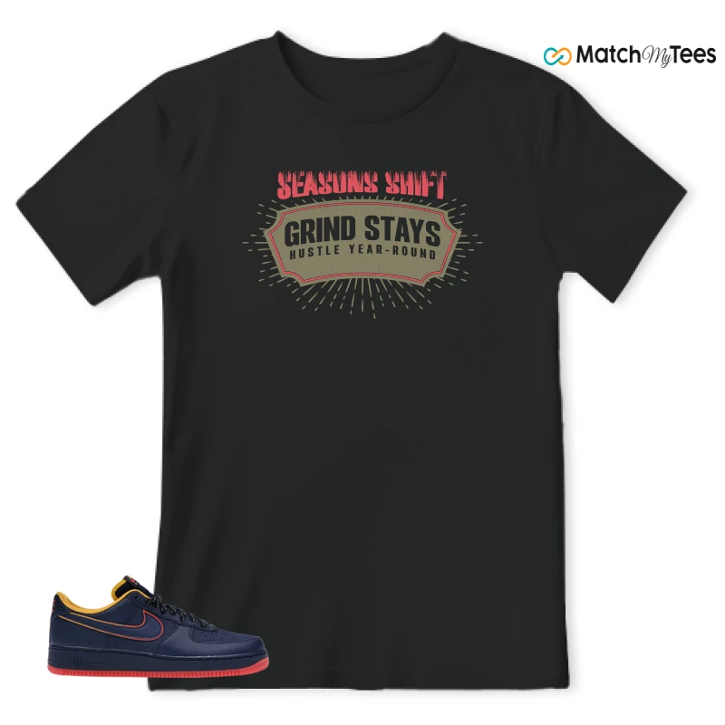 NIKE AIR FORCE 1 LOW RETRO LETTERING SNEAKER Matching Tees t-shirt