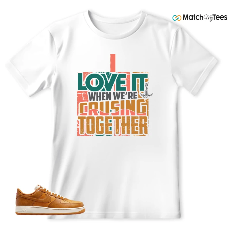 NIKE AIR FORCE 1 LOW SINCE 1982 SNEAKER Matching Tees t-shirt
