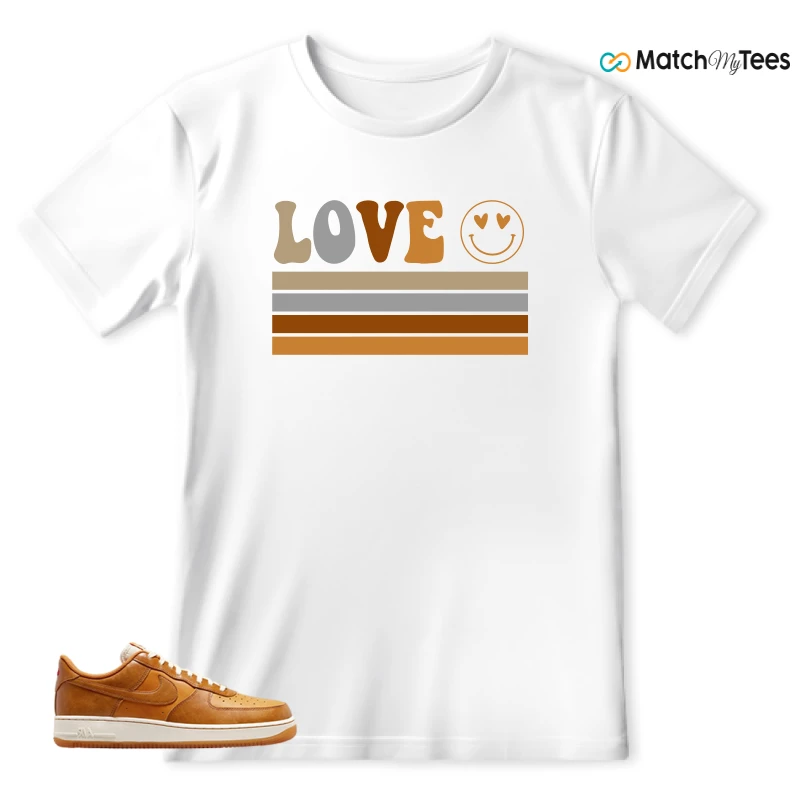 NIKE AIR FORCE 1 LOW SINCE 1982 SNEAKER Matching Tees T-shirt for Men