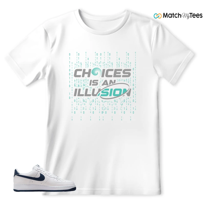 NIKE AIR FORCE 1 LOW WHITE MIDNIGHT NAVY SNEAKER Matching Tees t-shirt