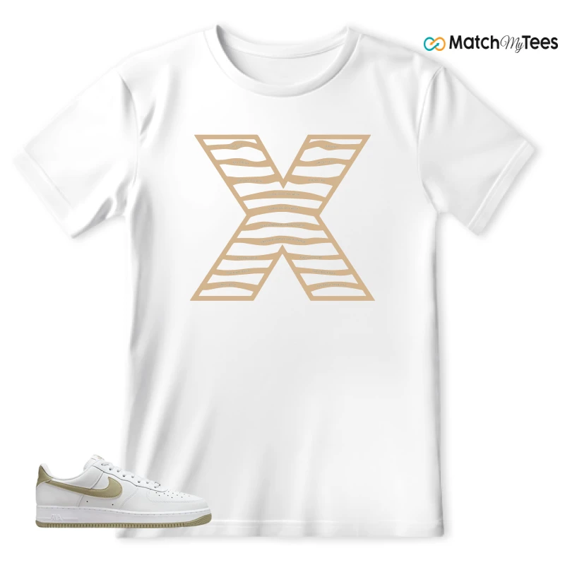 NIKE AIR FORCE 1 LOW WHITE NEUTRAL SNEAKER Matching Tees t-shirt