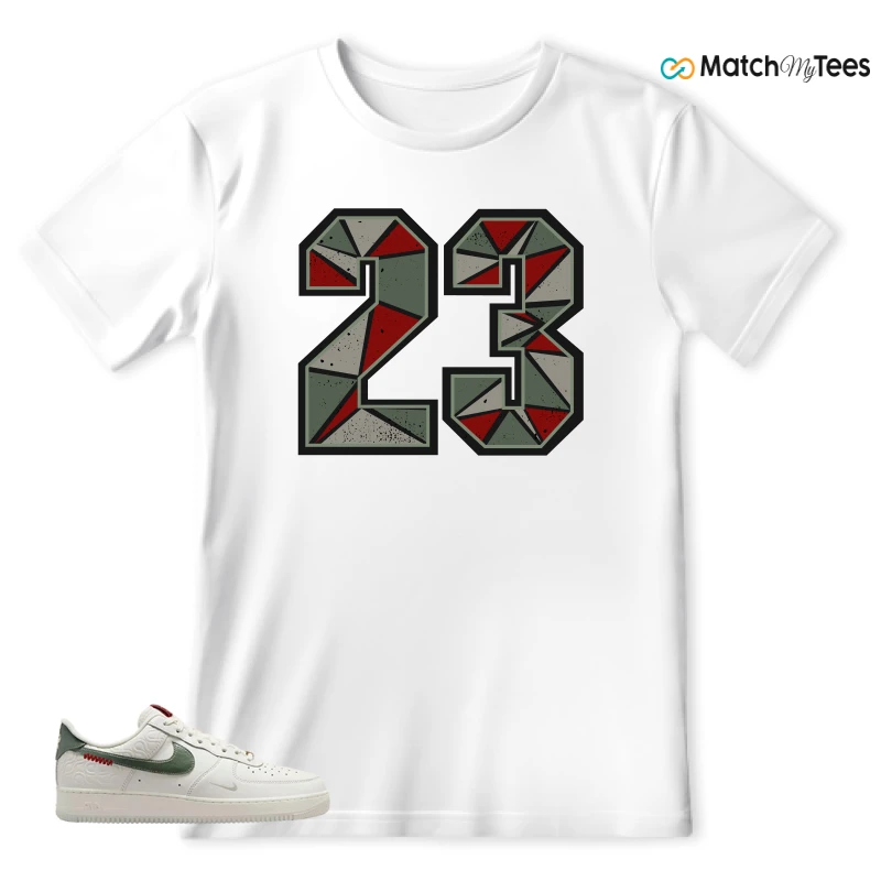 NIKE AIR FORCE 1 LOW YEAR OF THE SNAKE SNEAKER Matching Tees T-shirt for Men