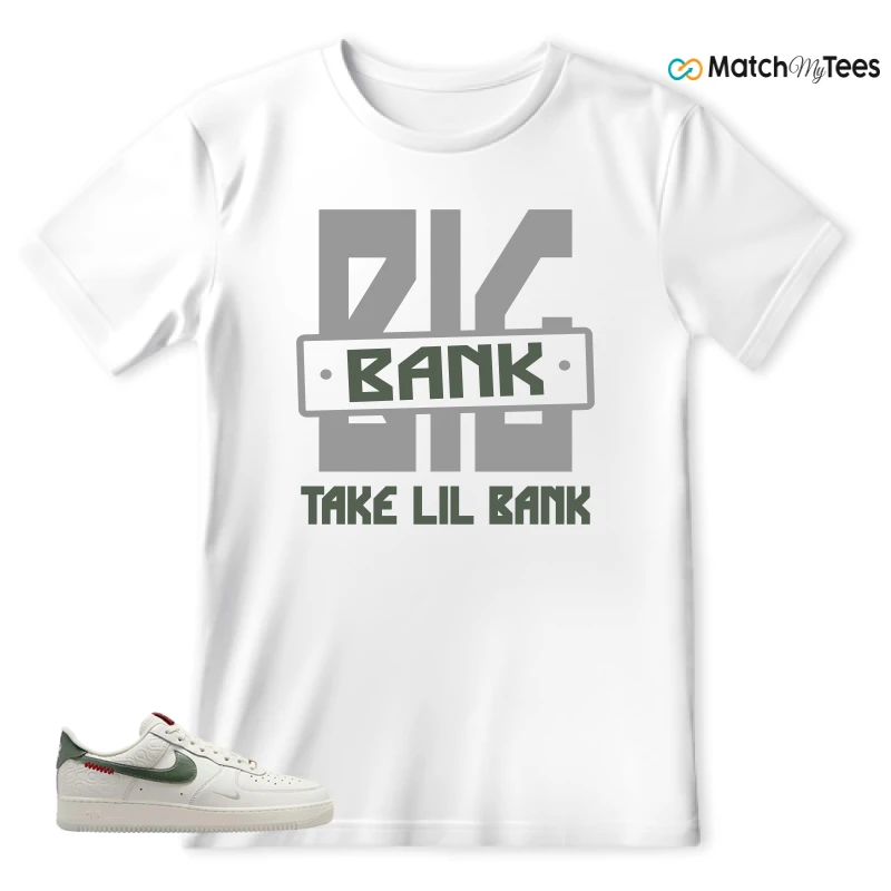 NIKE AIR FORCE 1 LOW YEAR OF THE SNAKE SNEAKER Matching Tees t-shirt